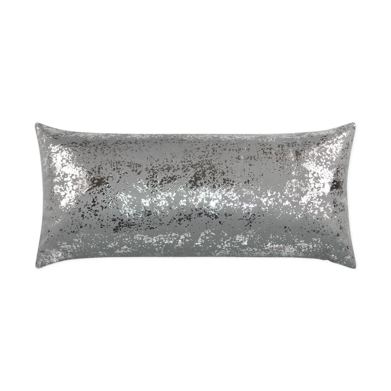 LOOMLAN Outdoor - Outdoor Sand Dune Lumbar Pillow - Grey - Outdoor Pillows