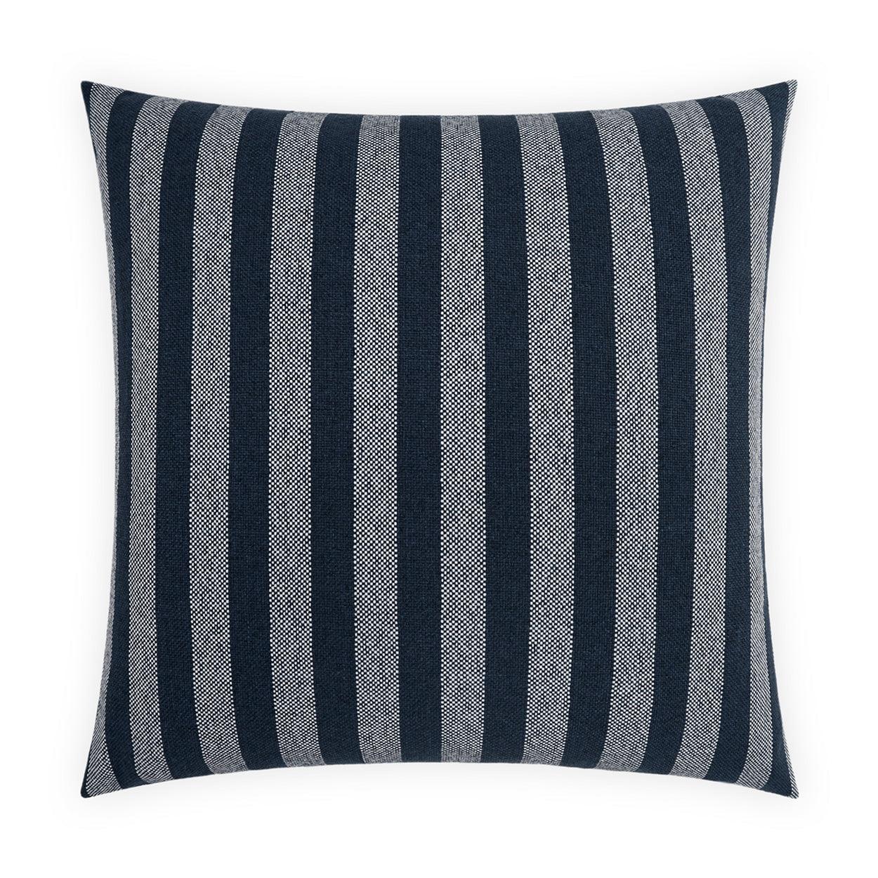 LOOMLAN Outdoor - Outdoor Seaport Pillow - Navy - Outdoor Pillows
