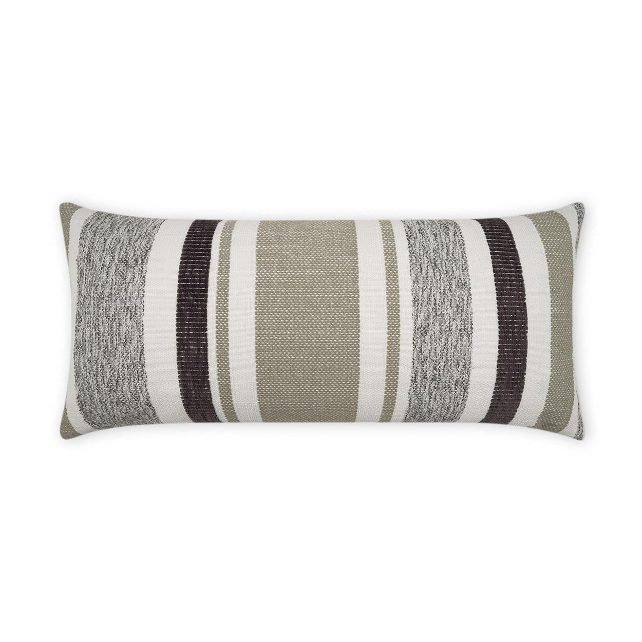 LOOMLAN Outdoor - Outdoor Skandia Lumbar Pillow - Linen - Outdoor Pillows