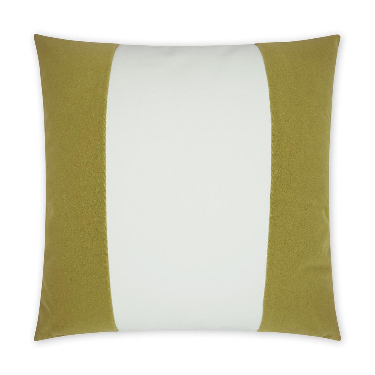 LOOMLAN Outdoor - Outdoor Sundance Band Pillow - Leaf - Outdoor Pillows