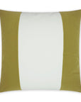 LOOMLAN Outdoor - Outdoor Sundance Band Pillow - Leaf - Outdoor Pillows