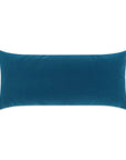 LOOMLAN Outdoor - Outdoor Sundance Lumbar Pillow - Peacock - Outdoor Pillows