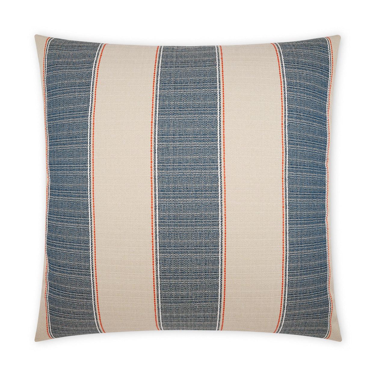 LOOMLAN Outdoor - Outdoor Tampa Pillow - Blue - Outdoor Pillows