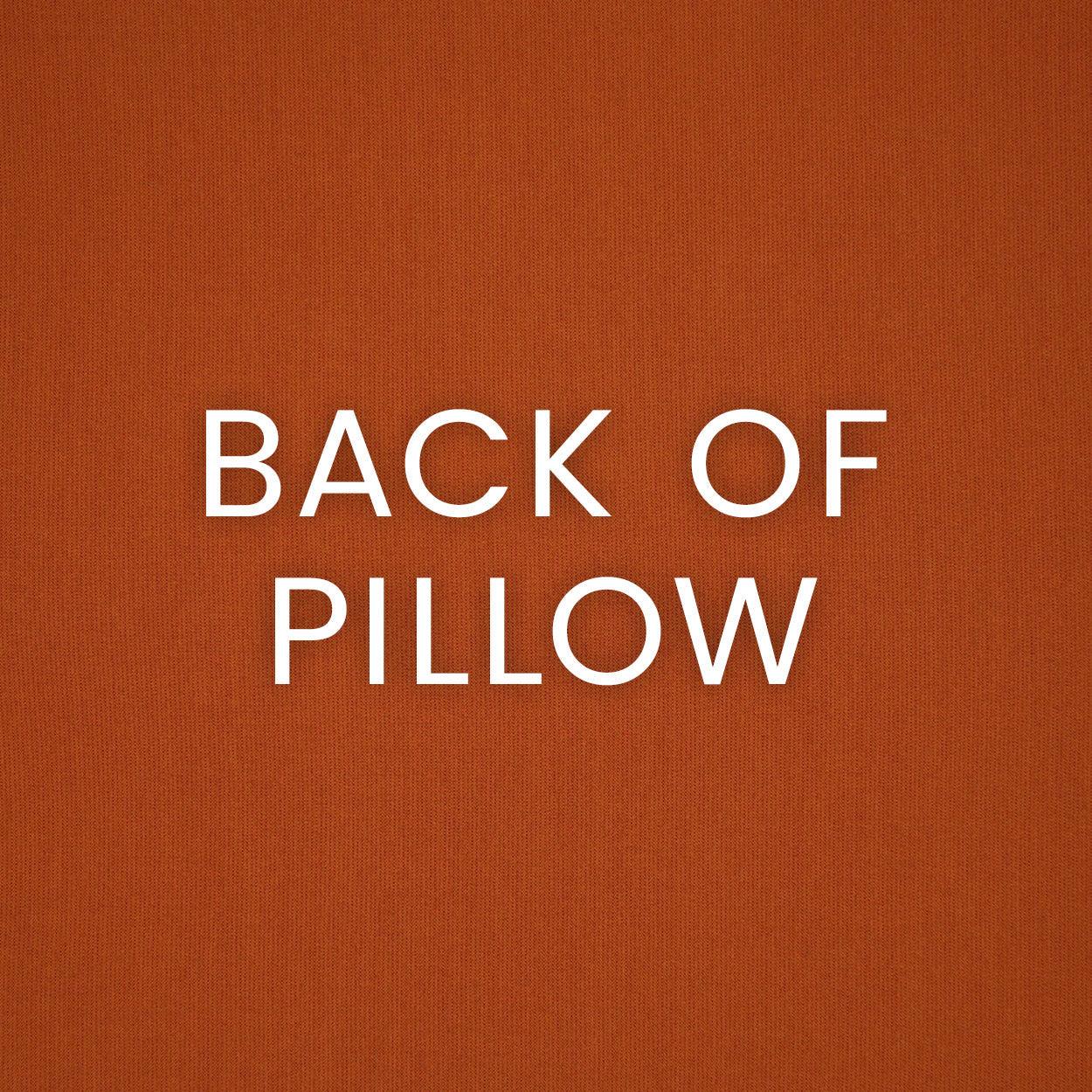 LOOMLAN Outdoor - Outdoor Twist Pillow - Orange - Outdoor Pillows