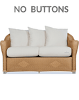 LOOMLAN Outdoor - Reflections Outdoor Replacement Cushions for Loveseat Lloyd Flanders - Outdoor Replacement Cushions