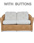 LOOMLAN Outdoor - Reflections Outdoor Replacement Cushions for Loveseat Lloyd Flanders - Outdoor Replacement Cushions