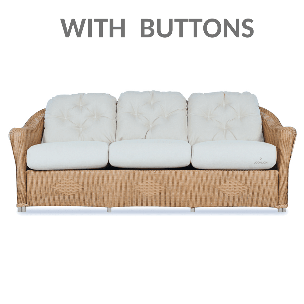 LOOMLAN Outdoor - Reflections Wicker 3-Seater Sofa Set With Coffee Table Lloyd Flanders - Outdoor Lounge Sets