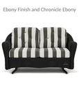 LOOMLAN Outdoor - Reflections Wicker Glider Loveseat With Sunbrella Cushions Lloyd Flanders - Outdoor Sofas & Loveseats