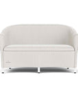 LOOMLAN Outdoor - Reflections Wicker Loveseat With Padded Seat Lloyd Flanders - Outdoor Sofas & Loveseats