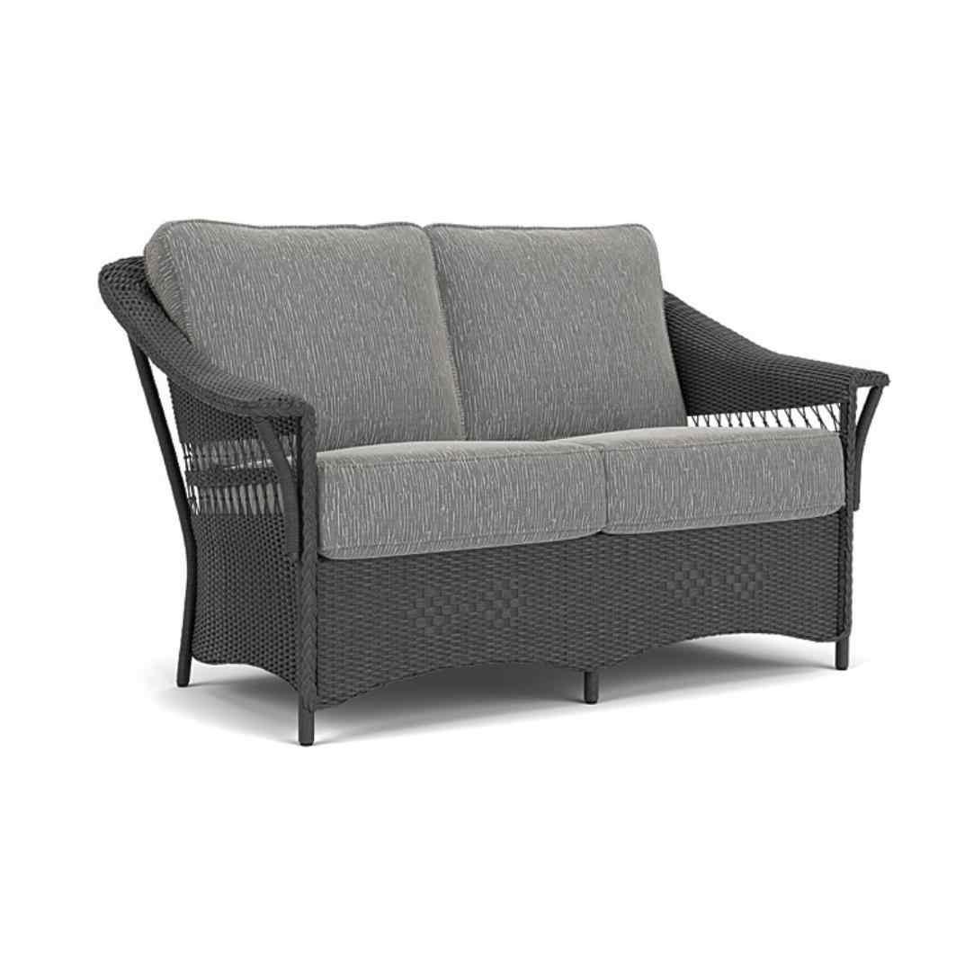 LOOMLAN Outdoor - Replacement Cushions for Nantucket Loveseat Premium Wicker Furniture - Outdoor Replacement Cushions