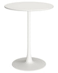 LOOMLAN Outdoor - Soleil Bar Table White - Outdoor Counter Tables