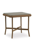 LOOMLAN Outdoor - Solstice Outdoor Square Side Table Patio Furniture Lloyd Flanders - Outdoor Coffee Tables