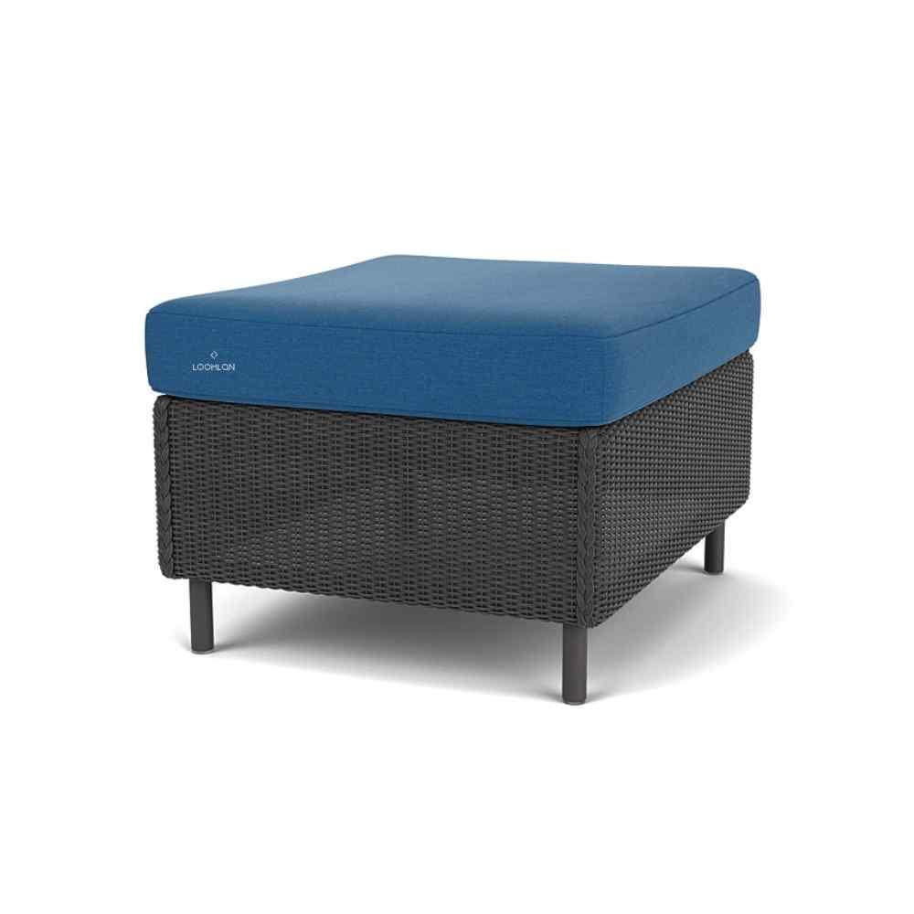 LOOMLAN Outdoor - Visions Ottoman Premium Wicker Furniture Lloyd Flanders - Outdoor Ottomans