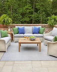LOOMLAN Outdoor - Weekend Retreat 6 PC Lounge Set With Tables Lloyd Flanders - Outdoor Lounge Sets