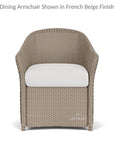 LOOMLAN Outdoor - Weekend Retreat Dining Chair All Weather Wicker Lloyd Flanders - Outdoor Dining Chairs