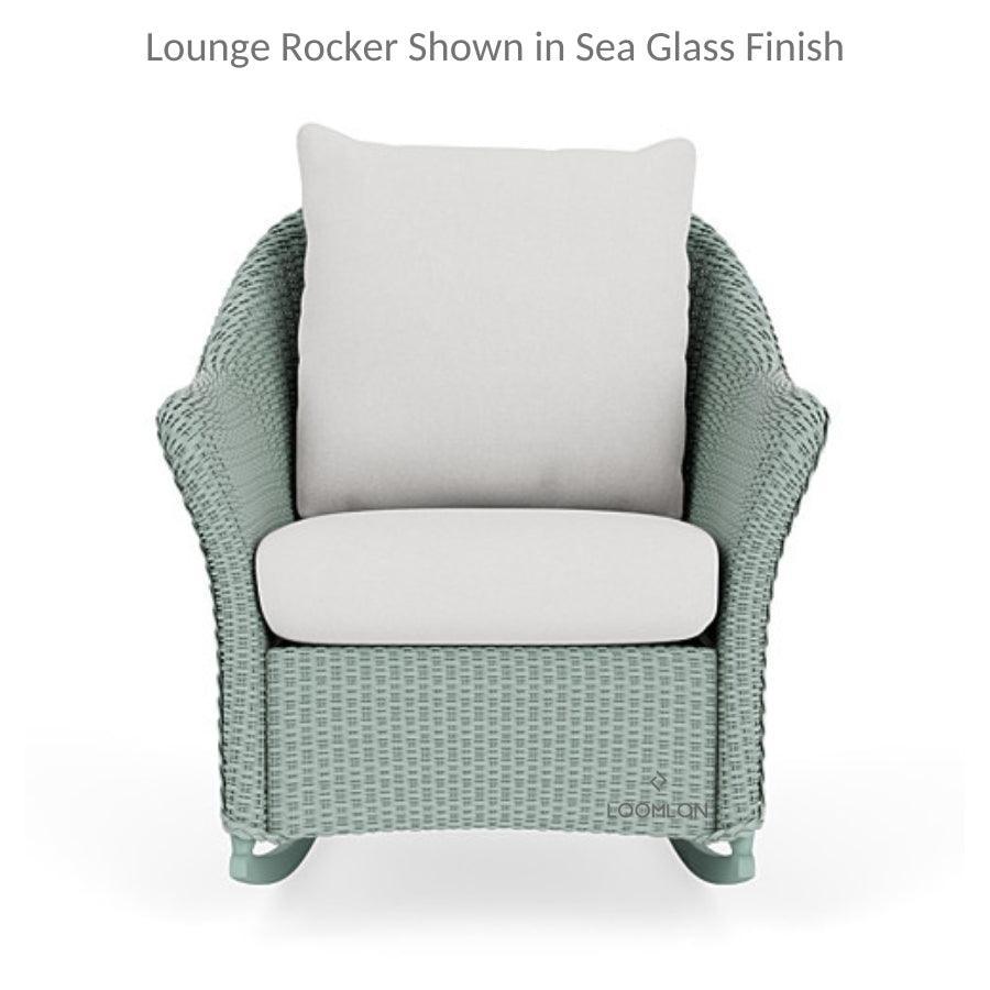 LOOMLAN Outdoor - Weekend Retreat Dining Chair All Weather Wicker Lloyd Flanders - Outdoor Dining Chairs