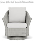 LOOMLAN Outdoor - Weekend Retreat Dining Chair All Weather Wicker Lloyd Flanders - Outdoor Dining Chairs