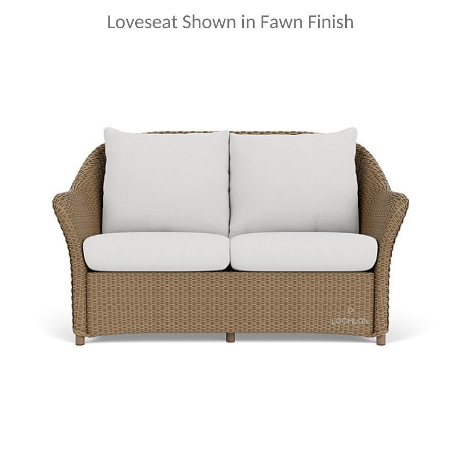 LOOMLAN Outdoor - Weekend Retreat Dining Chair All Weather Wicker Lloyd Flanders - Outdoor Dining Chairs