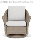 LOOMLAN Outdoor - Weekend Retreat Lounge Chair All Weather Wicker Lloyd Flanders - Outdoor Lounge Chairs