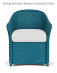 LOOMLAN Outdoor - Weekend Retreat Lounge Chair All Weather Wicker Lloyd Flanders - Outdoor Lounge Chairs