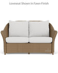 LOOMLAN Outdoor - Weekend Retreat Lounge Chair All Weather Wicker Lloyd Flanders - Outdoor Lounge Chairs