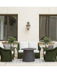 LOOMLAN Outdoor - Weekend Retreat Ottoman All Weather Wicker Lloyd Flanders - Outdoor Ottomans