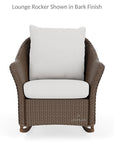 LOOMLAN Outdoor - Weekend Retreat Outdoor Swivel Glider Lounge Chair Lloyd Flanders - Outdoor Lounge Chairs