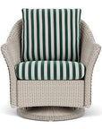 LOOMLAN Outdoor - Weekend Retreat Outdoor Swivel Glider Lounge Chair Lloyd Flanders - Outdoor Lounge Chairs