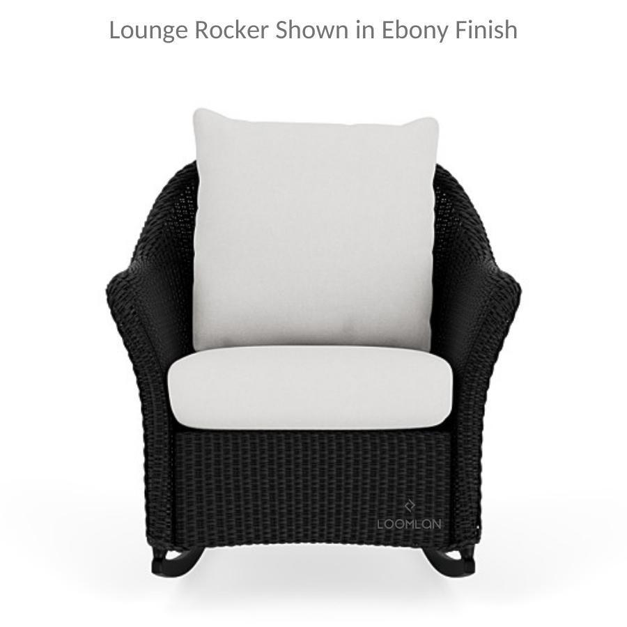 LOOMLAN Outdoor - Weekend Retreat Outdoor Swivel Glider Lounge Chair Lloyd Flanders - Outdoor Lounge Chairs