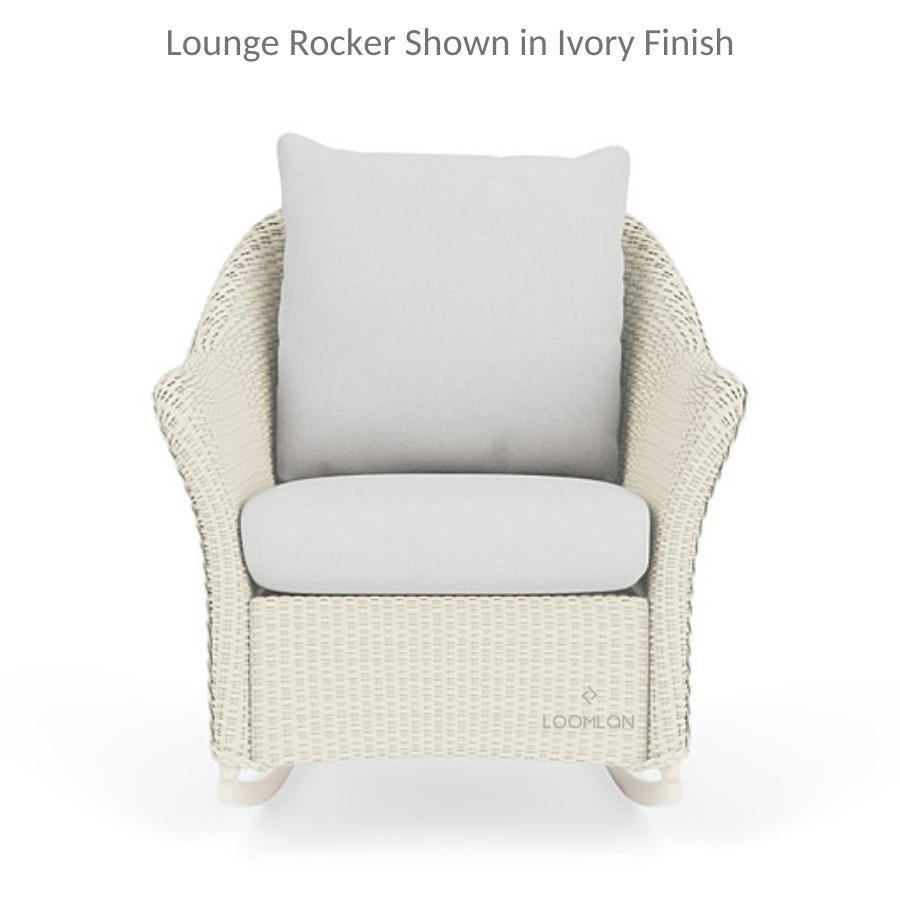 LOOMLAN Outdoor - Weekend Retreat Outdoor Swivel Glider Lounge Chair Lloyd Flanders - Outdoor Lounge Chairs