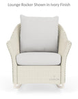 LOOMLAN Outdoor - Weekend Retreat Outdoor Swivel Glider Lounge Chair Lloyd Flanders - Outdoor Lounge Chairs