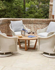 LOOMLAN Outdoor - Weekend Retreat Outdoor Swivel Glider Lounge Chair Lloyd Flanders - Outdoor Lounge Chairs