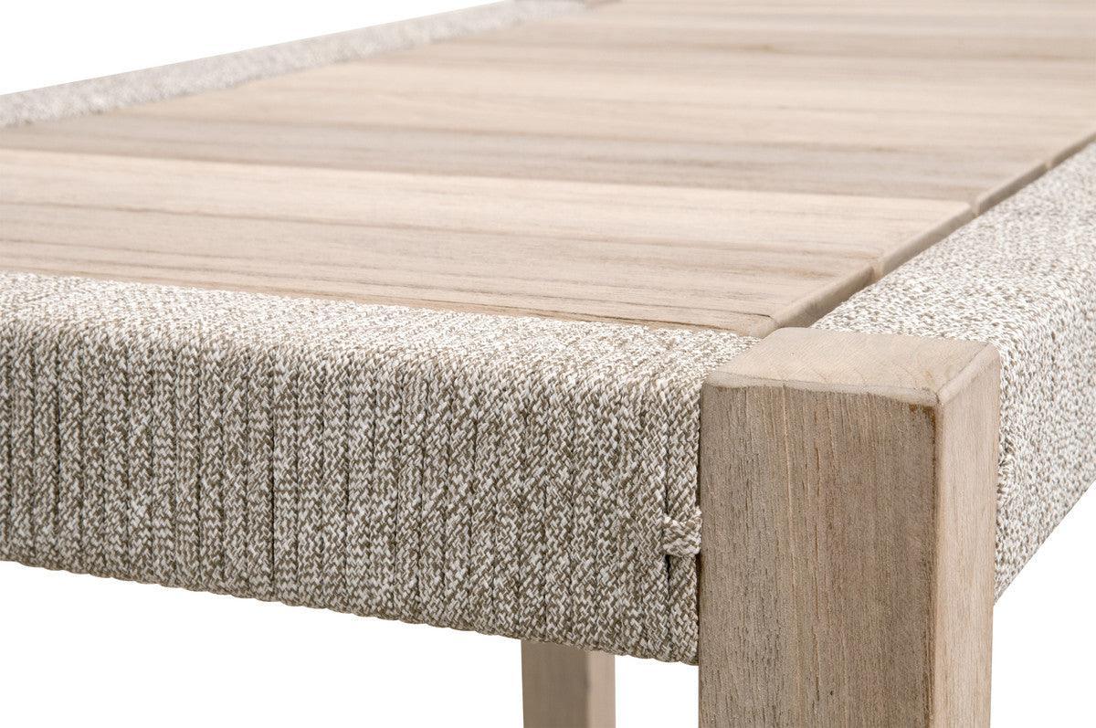LOOMLAN Outdoor - Wrap Outdoor Side Table With Storage Shelf - Outdoor Side Tables